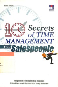 10 secrets of time management for salespeople