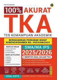 Image of 100% Akurat TKA SMA/MA IPS 2025/2026