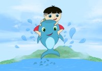 Bora Helps His Dolphin Friends