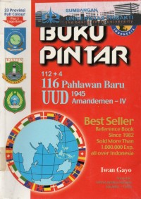 Buku Pintar 112+4 116 Pahlawan Baru UUD 1945 Amandemen-IV