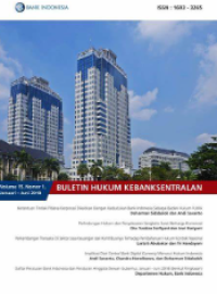 Buletin Hukum Kebanksentralan