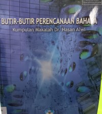 Butir butir perencanaan bahasa