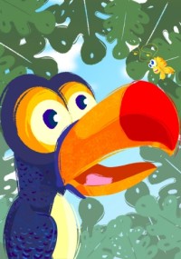 Butterfly and Hornbill