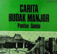 Image of Carita budak manjor: pantun sunda