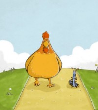 Chicken and Millipede