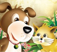 Dog and Cat Made Friends