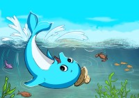 Dolphin's First Day of School