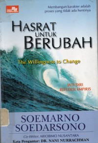 Hasrat Untuk Berubah The Wilingness To Change
