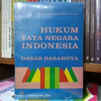 hukum tata negara indonesia dasar-dasar