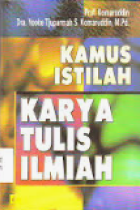 Image of Kamus Istilah: Karya Tulis Ilmiah