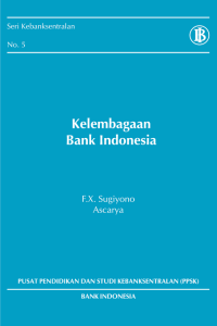 Kelembagaan Bank Indonesia