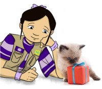 Kim Looks for K and G Words