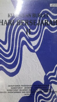 Kumpulan buklet Hari bersejarah II