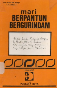 Image of Mari berpantun bergurindam: puisi lama