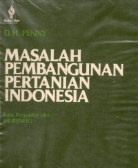 Masalah Pembangunan Pertanian Indonesia
