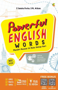 Powerful English Words : Mandiri Kuasai 20 Kata Setiap Hari