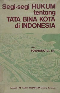Segi segi tentang tata bina kota di indonesia