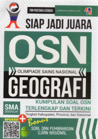 Image of Siap Jadi Juara OSN (Olimpiade Sains Nasional) Geografi SMA