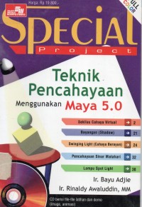Special Project Teknik Pencahayaan Menggunakan Maya 5.0