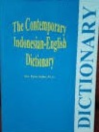 The Contemporary Indonesia - English Dictionary