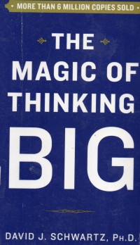 The Magic Of Thinking BIG