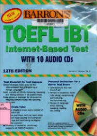 TOEFL iBT Internet-Based Test with 10 Audio CDs